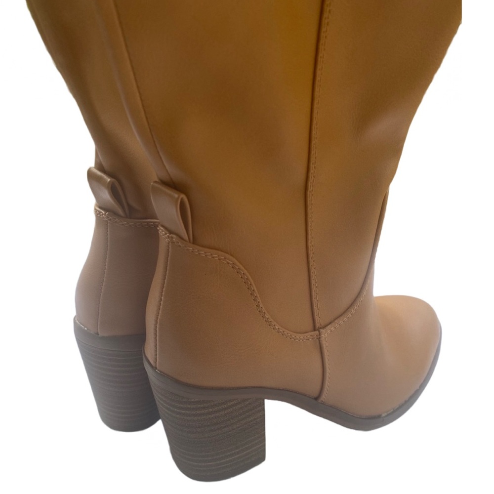New Universal Thread light brown knee high boots - Picture 5 of 13